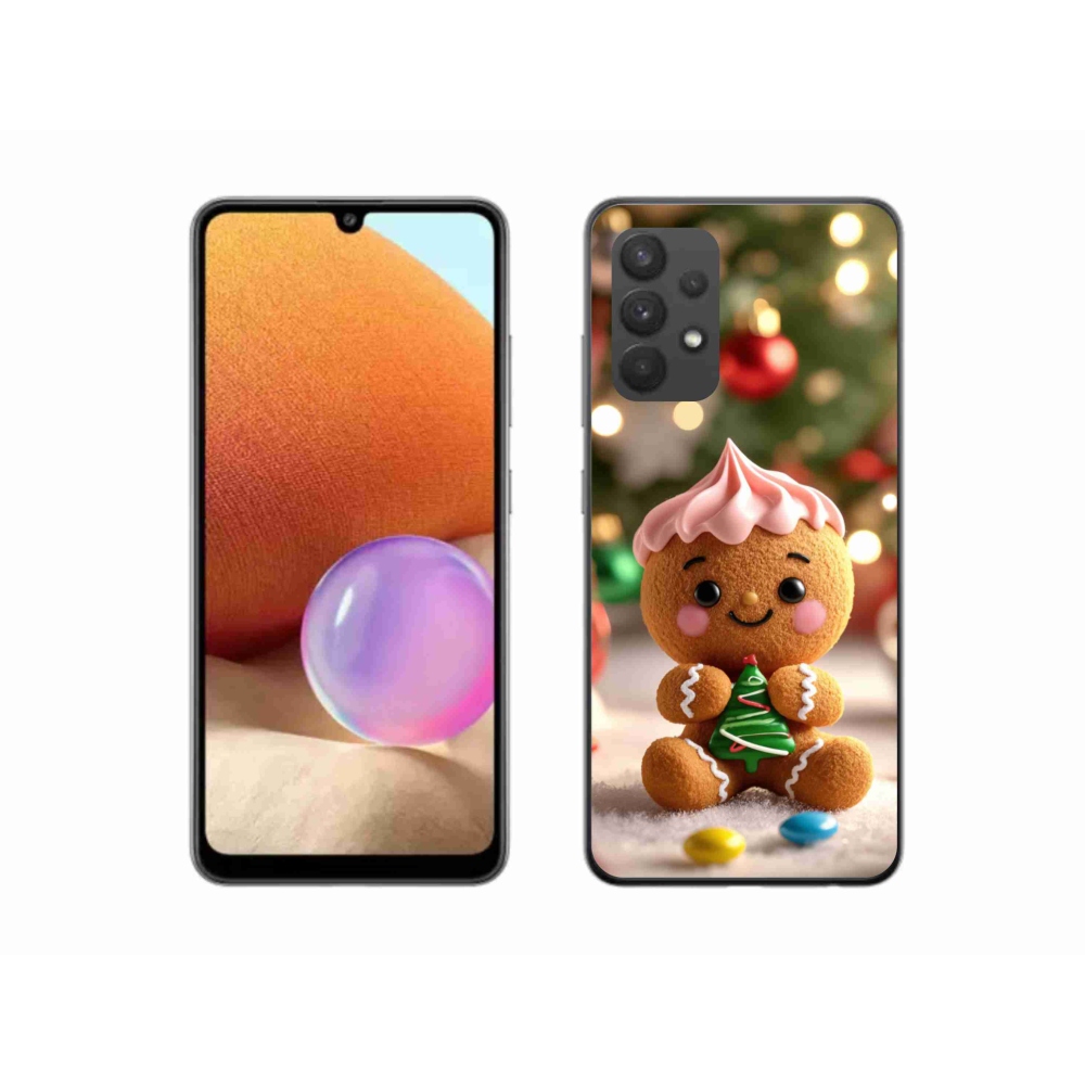 Gél borítás mmCase Samsung Galaxy A32 4G - mézeskalácshoz