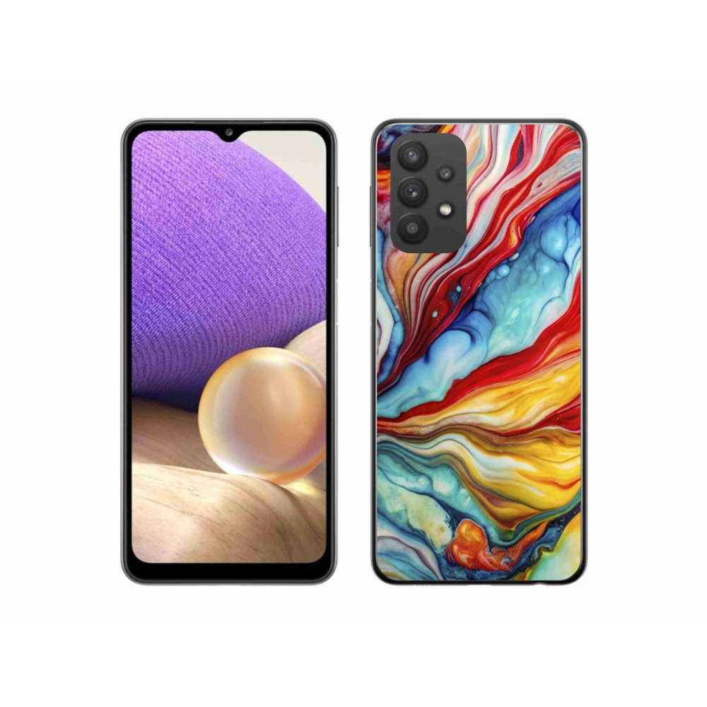 Gél borítás mmCase Samsung Galaxy A32 5G - absztrakt motívum 58