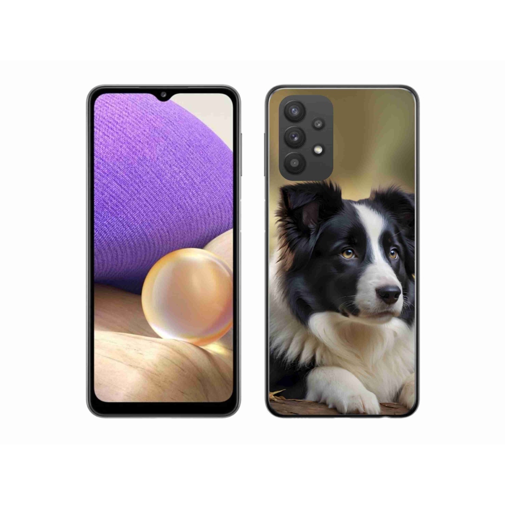 Gél borító mmCase Samsung Galaxy A32 5G - border colie 2