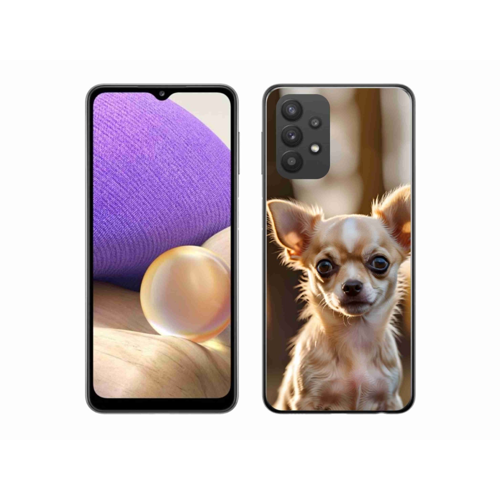 Gél borító mmCase Samsung Galaxy A32 5G - chihuahua 6