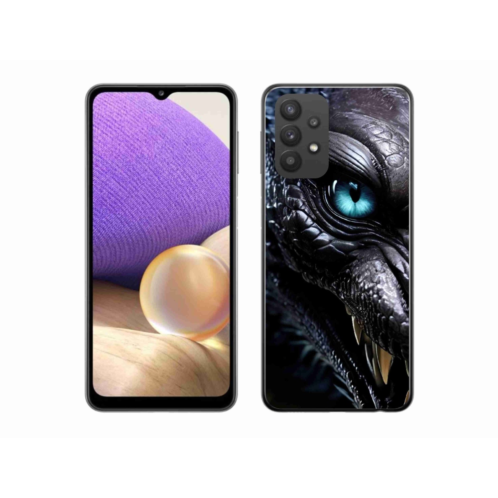 Zselés borítás mmCase Samsung Galaxy A32 5G - sárkány nézet