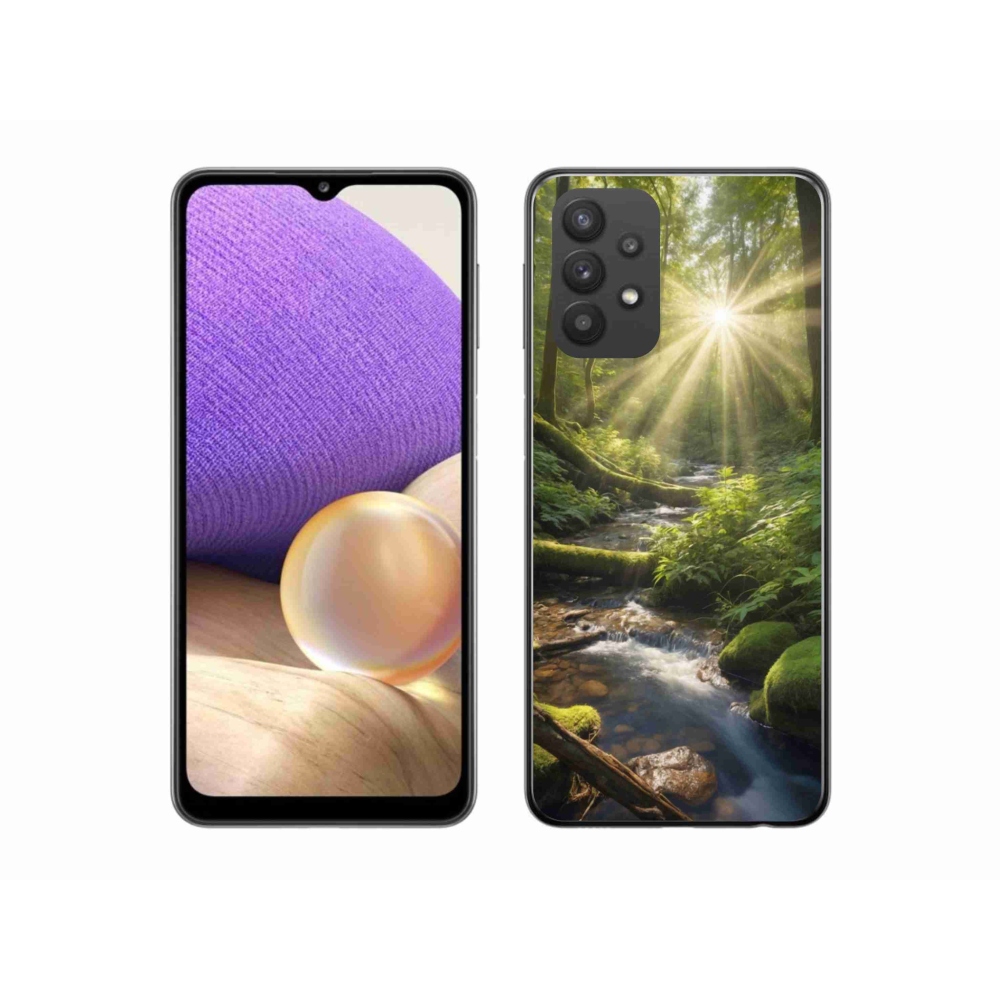 Zselés borítás mmCase Samsung Galaxy A32 5G - erdő mélysége