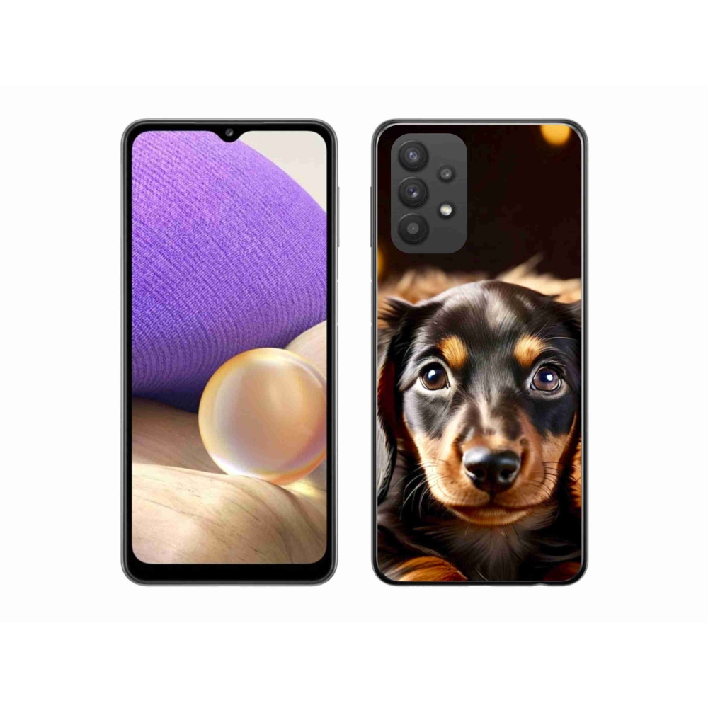 Zselés borítás mmCase Samsung Galaxy A32 5G - tacskóhoz