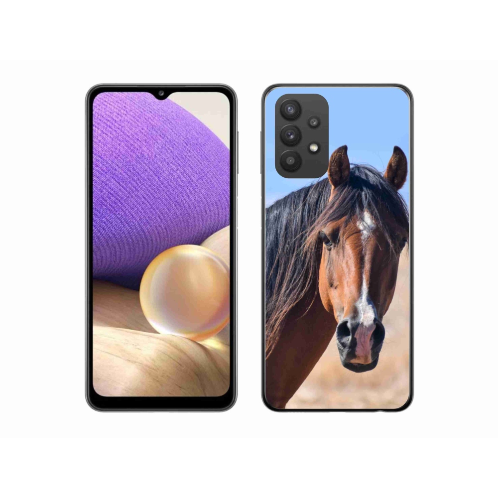 Zselés borítás mmCase Samsung Galaxy A32 5G - nyugodt ló