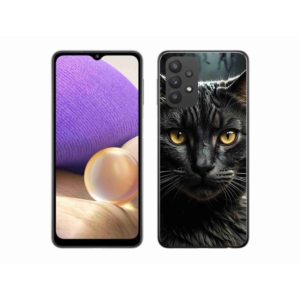 Gél borítás mmCase Samsung Galaxy A32 5G - macskaszem 3