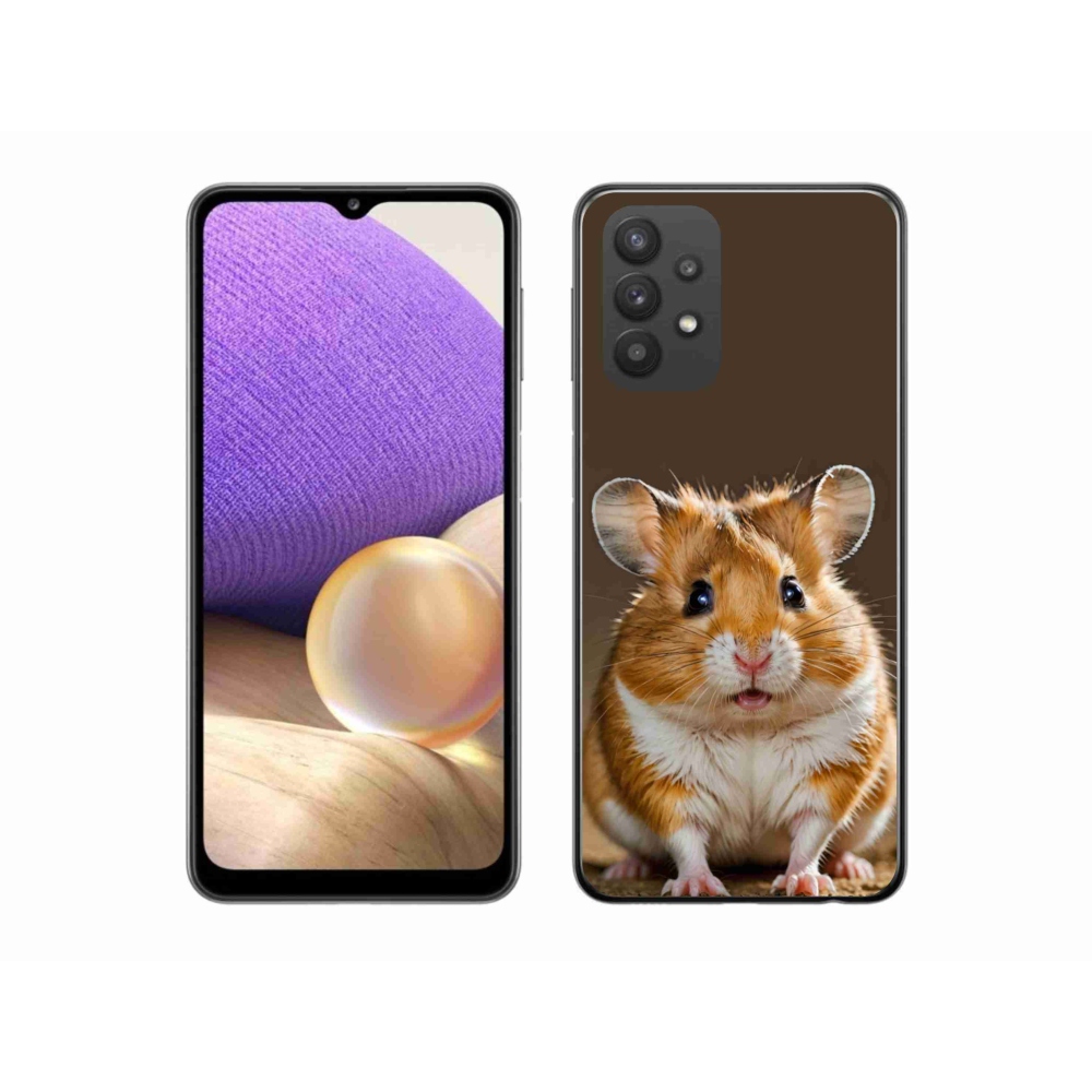 Gél védőhuzat mmCase Samsung Galaxy A32 5G - hörcsög