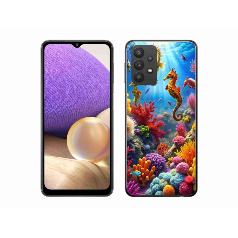 Gél borítás mmCase Samsung Galaxy A32 5G - Sea World 3