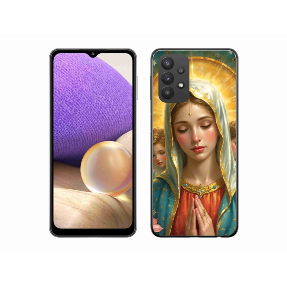 Gél borítás mmCase Samsung Galaxy A32 5G - vallási motívum 3