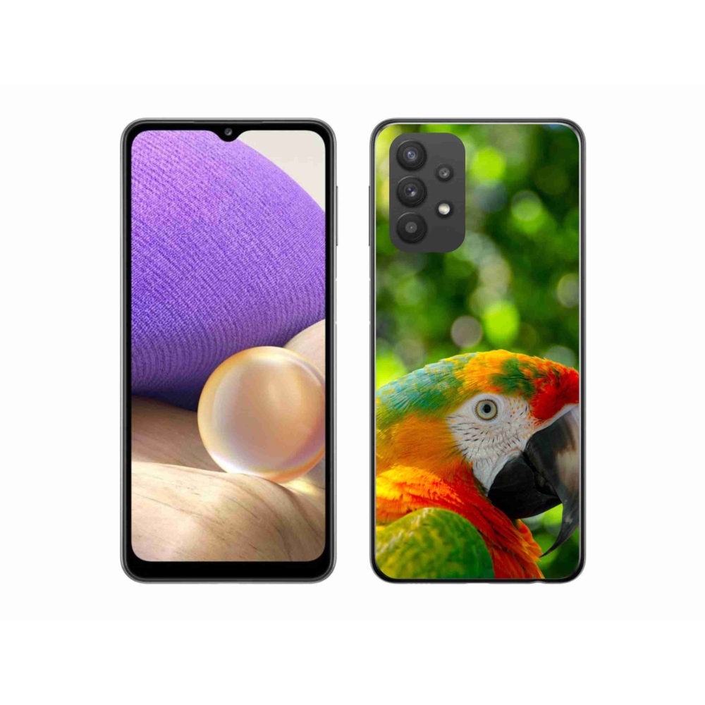 Zselés borítás mmCase Samsung Galaxy A32 5G - papagáj ara 3