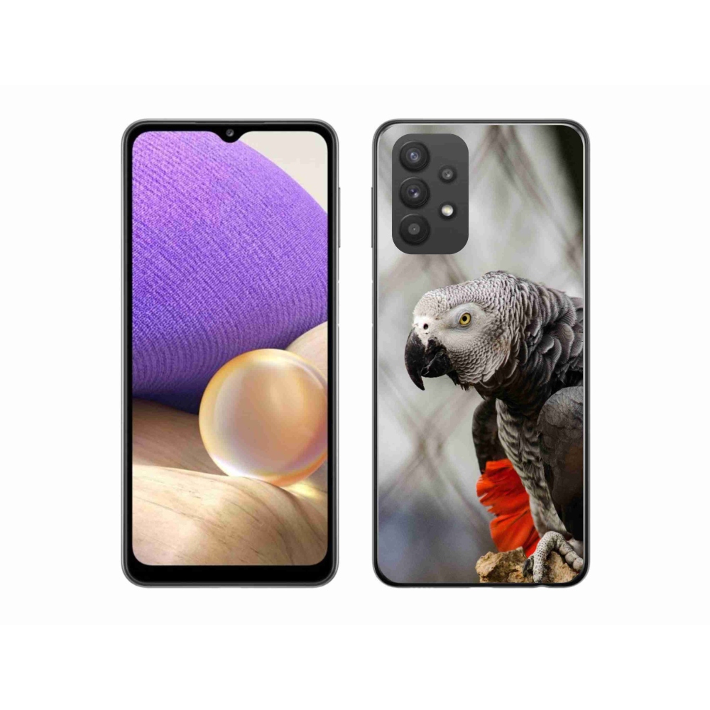 Zselés borítás mmCase Samsung Galaxy A32 5G - papagáj jacco 3