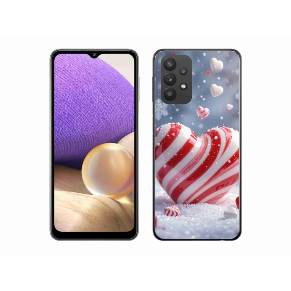 Gél borítás mmCase Samsung Galaxy A32 5G - édes szív