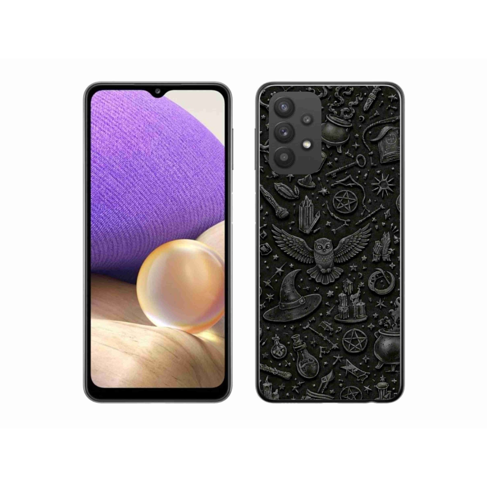 Gél borítás mmCase Samsung Galaxy A32 5G - sötét varázslatos világhoz