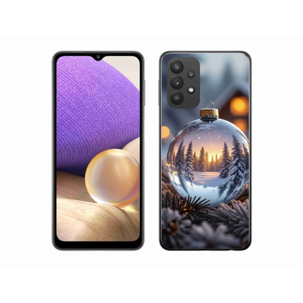 Gél borítás mmCase Samsung Galaxy A32 5G - Karácsonyi dekoráció