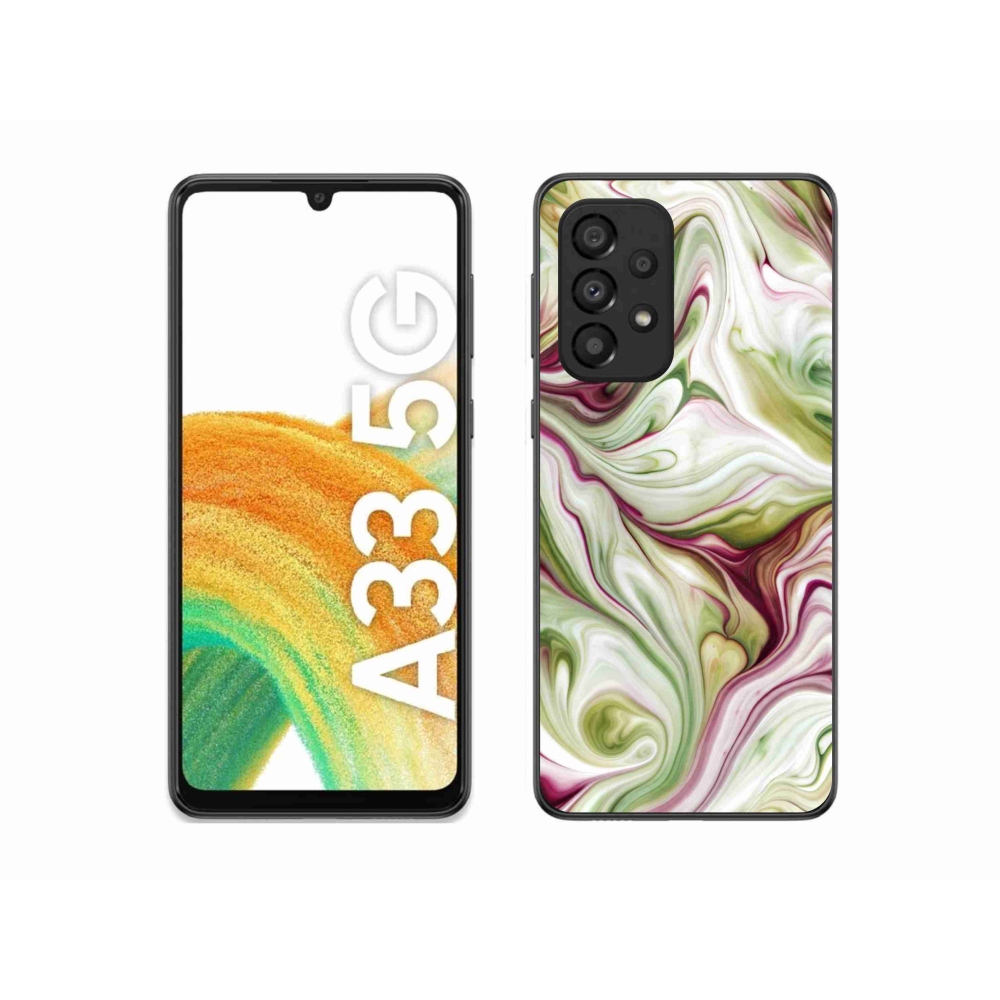 Zselés borítás mmCase Samsung Galaxy A33 készülékhez - absztrakt motívum 36