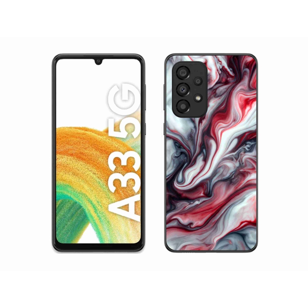 Gél borítás mmCase Samsung Galaxy A33 készülékhez - absztrakt motívum 37