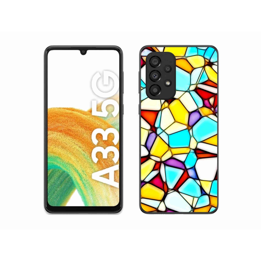 Gél borítás mmCase Samsung Galaxy A33 készülékhez - absztrakt motívum 40