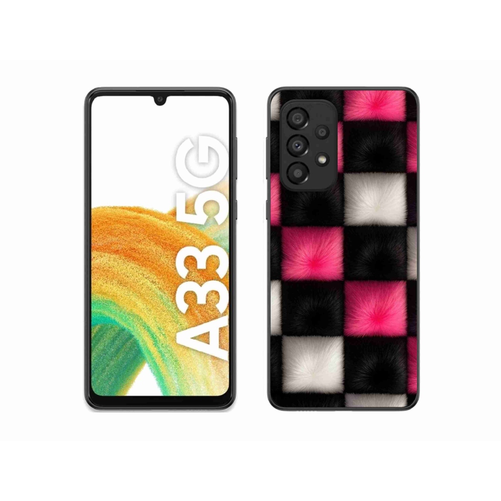 Gél borítás mmCase Samsung Galaxy A33 készülékhez - absztrakt motívum 44