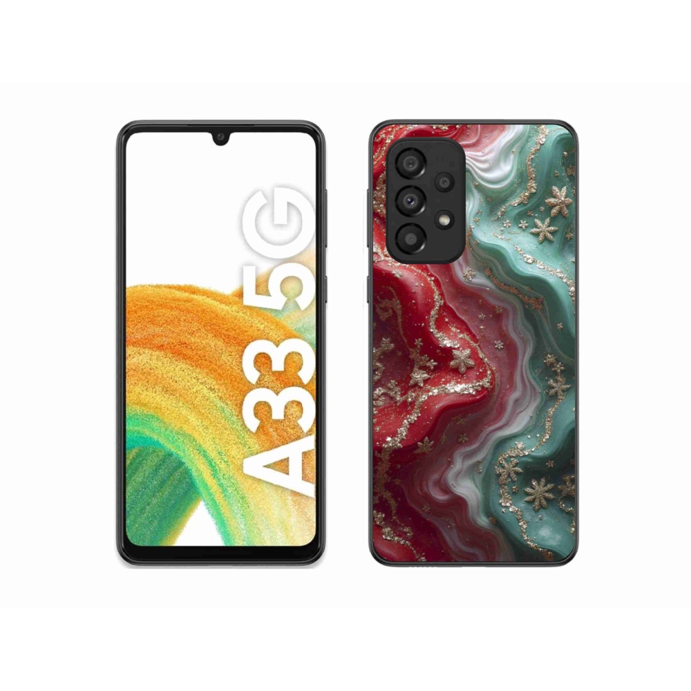 Gél borítás mmCase Samsung Galaxy A33 készülékhez - absztrakt motívum 54