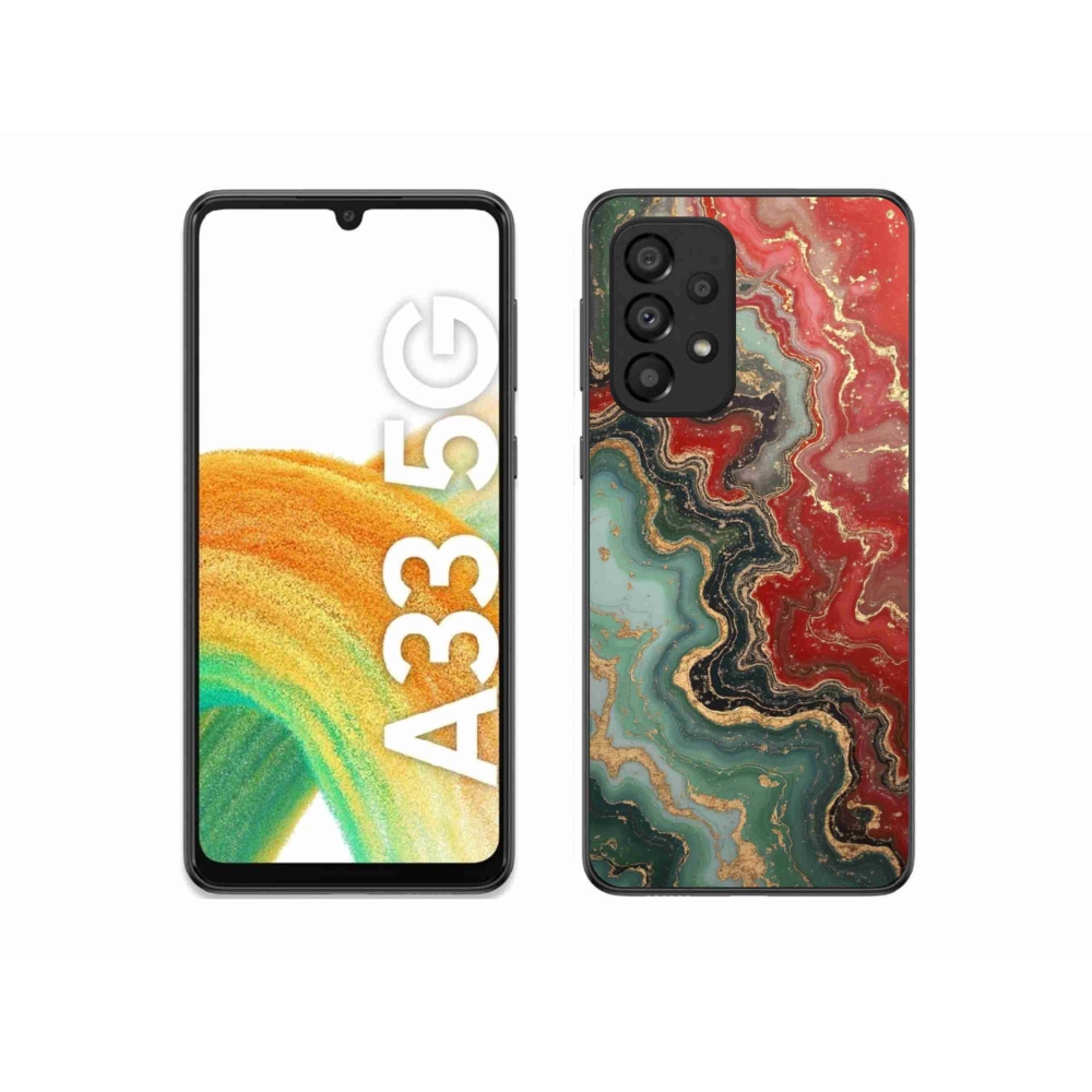Gél borítás mmCase Samsung Galaxy A33 készülékhez - absztrakt motívum 55