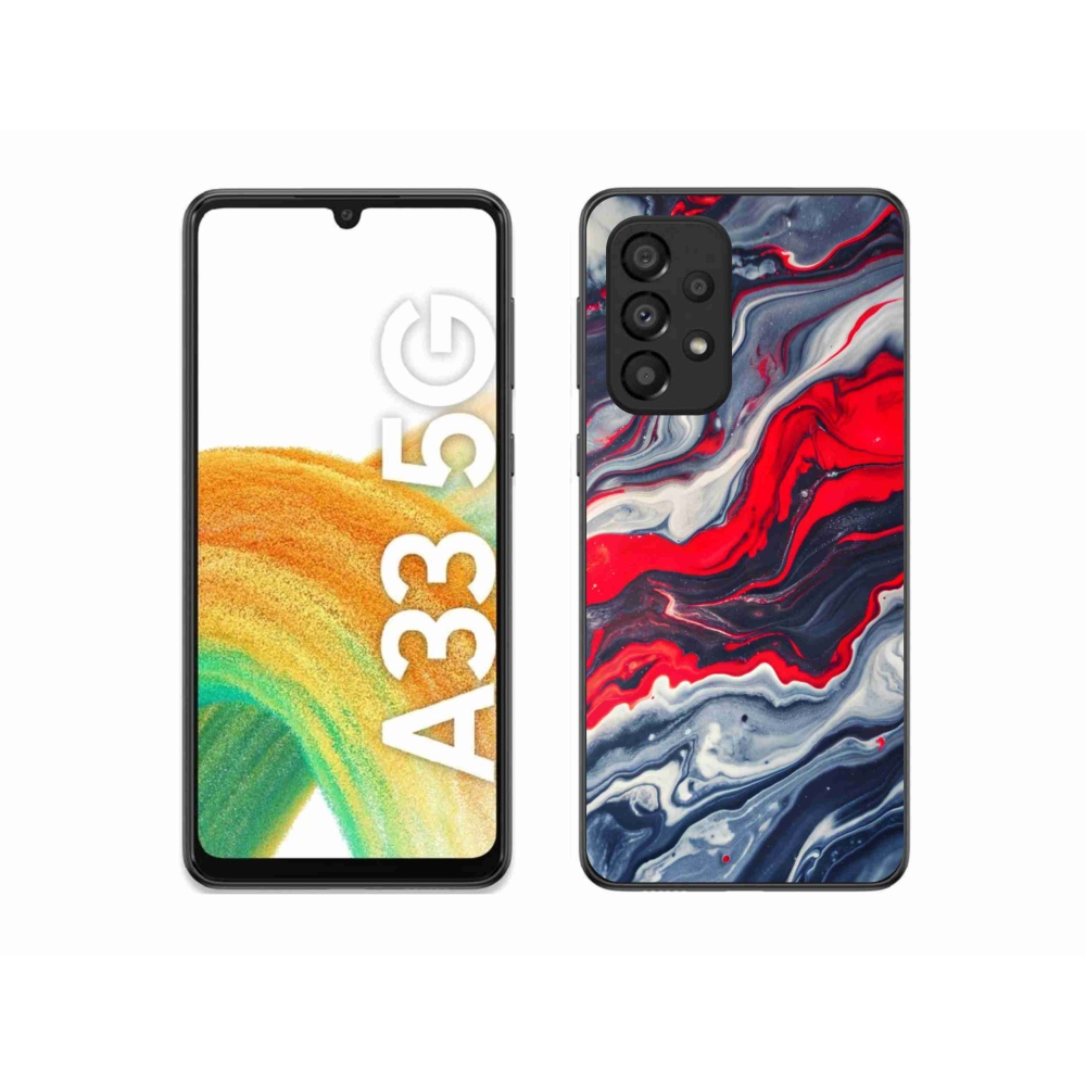 Gél borítás mmCase Samsung Galaxy A33 készülékhez - absztrakt motívum 59