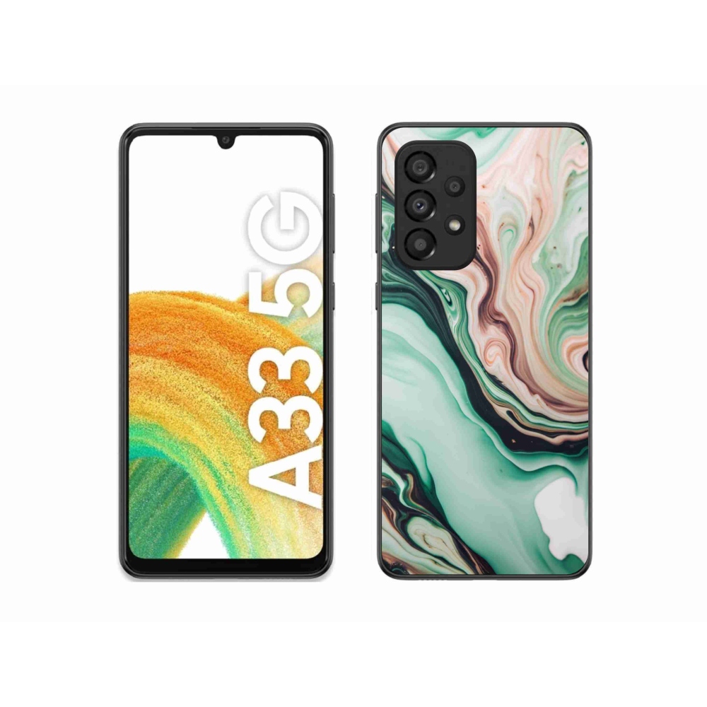 Zselés borítás mmCase Samsung Galaxy A33 készülékhez - absztrakt motívum 62