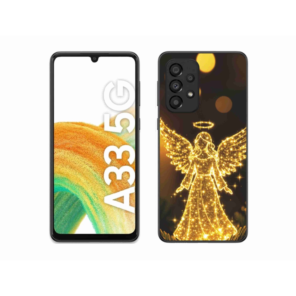 Gél borítás mmCase Samsung Galaxy A33 - angyal