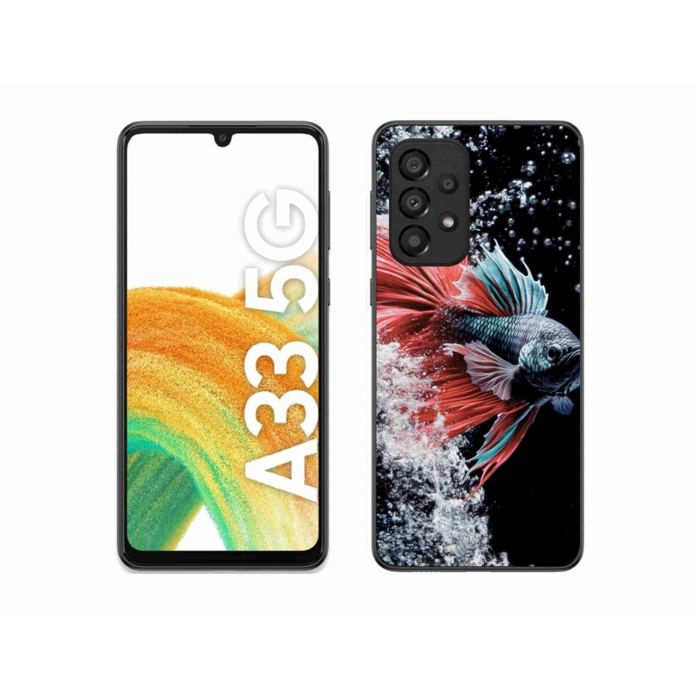 Gél borítás mmCase Samsung Galaxy A33 - vadász tarka