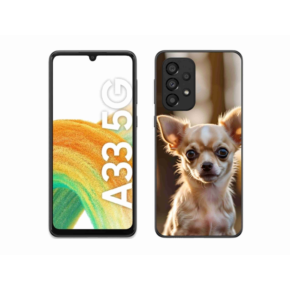 Gél borítás mmCase Samsung Galaxy A33 - chihuahua 6