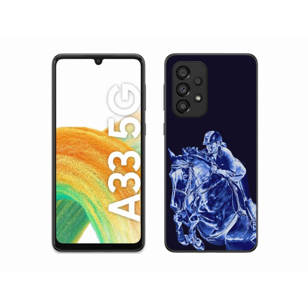 Gél borítás mmCase Samsung Galaxy A33 - versenylóhoz