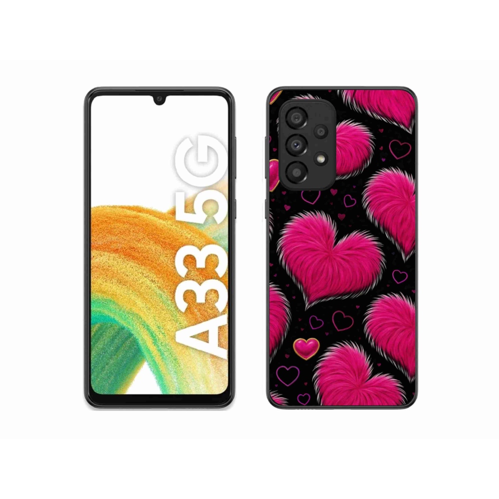Gél borítás mmCase Samsung Galaxy A33 - puha szív