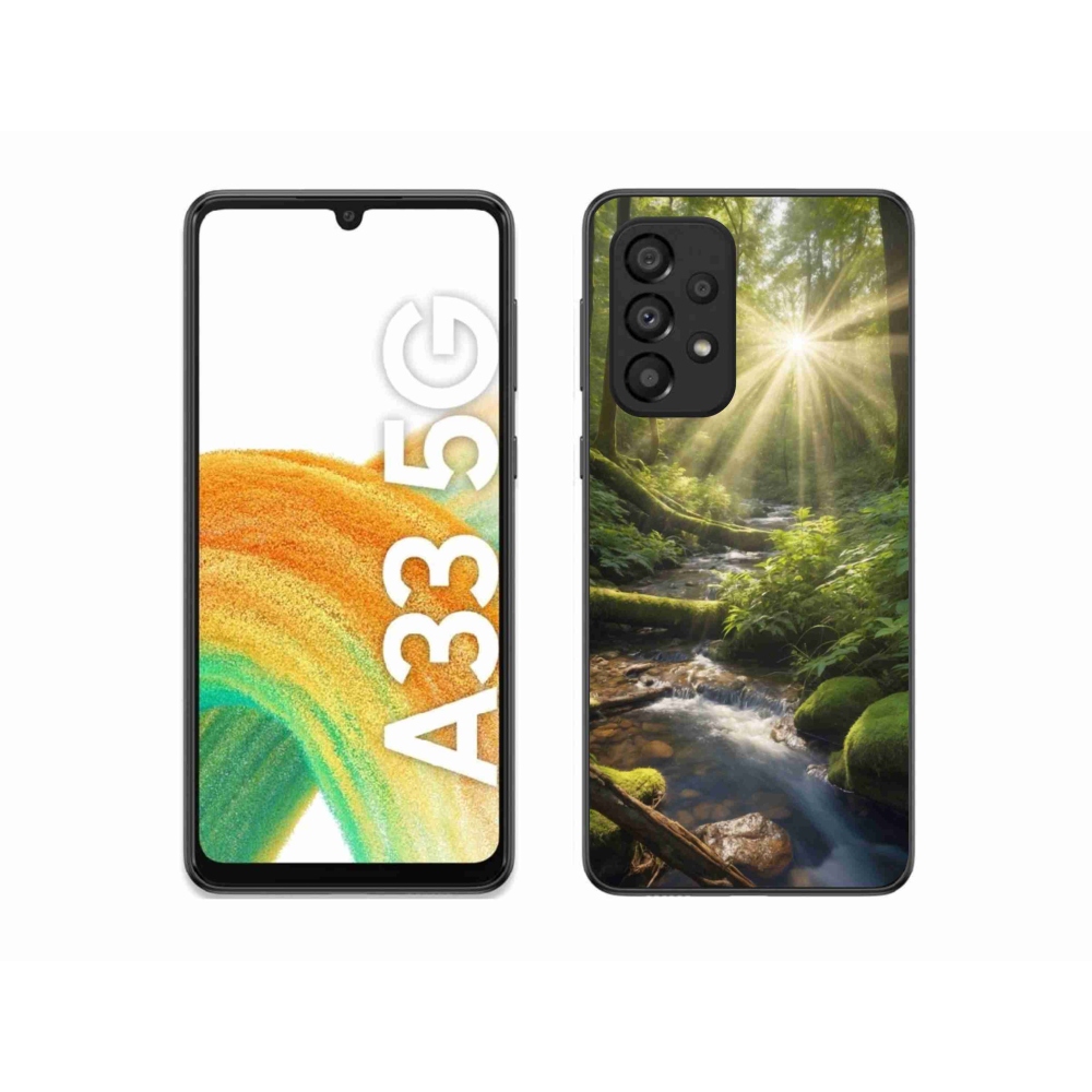 Gél borítás mmCase Samsung Galaxy A33 - erdő mélysége