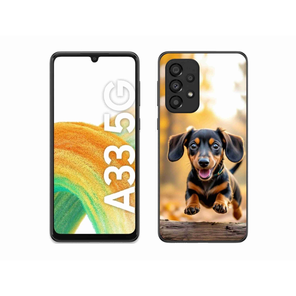 Zselés borítás mmCase Samsung Galaxy A33 - tacskó 2