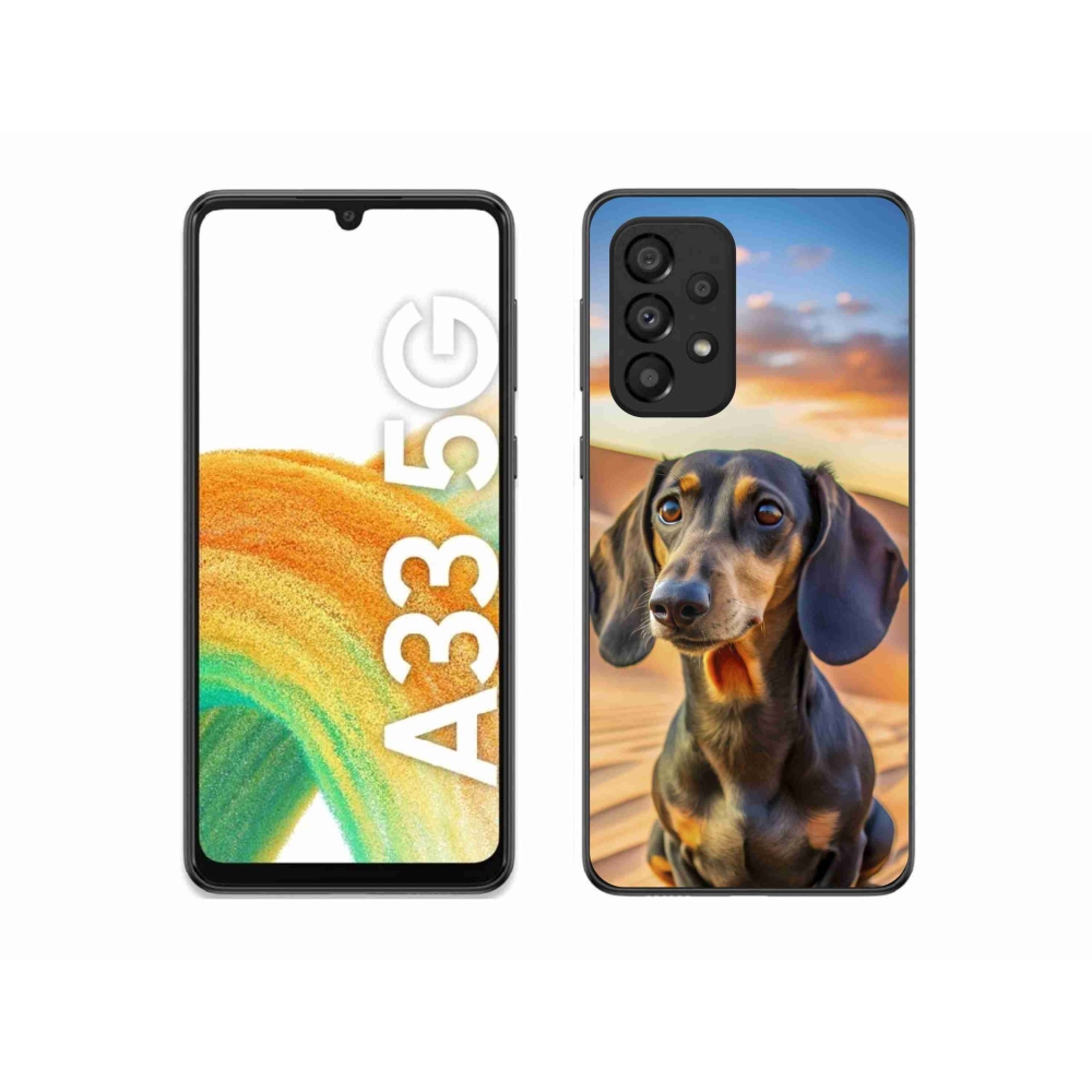 Gél borítás mmCase Samsung Galaxy A33 - tacskó 3