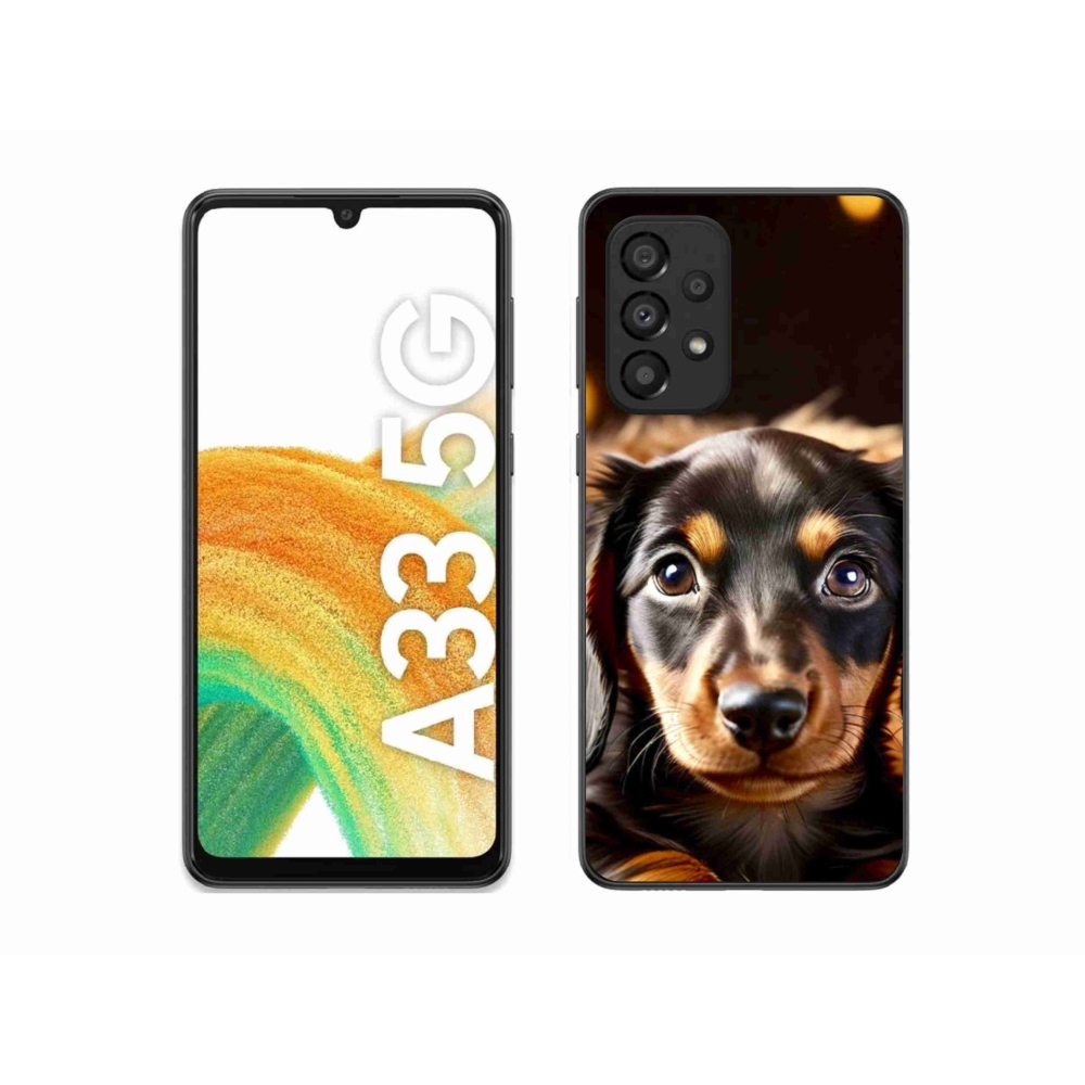 Zselés borítás mmCase Samsung Galaxy A33 - tacskóhoz