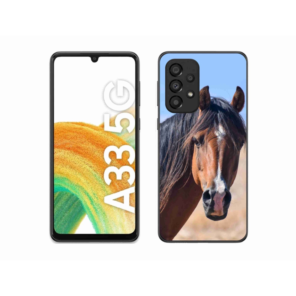 Zselés borítás mmCase Samsung Galaxy A33 - nyugodt ló