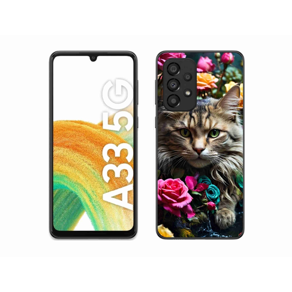 Gél borítás mmCase Samsung Galaxy A33 - kocsi nézet 2