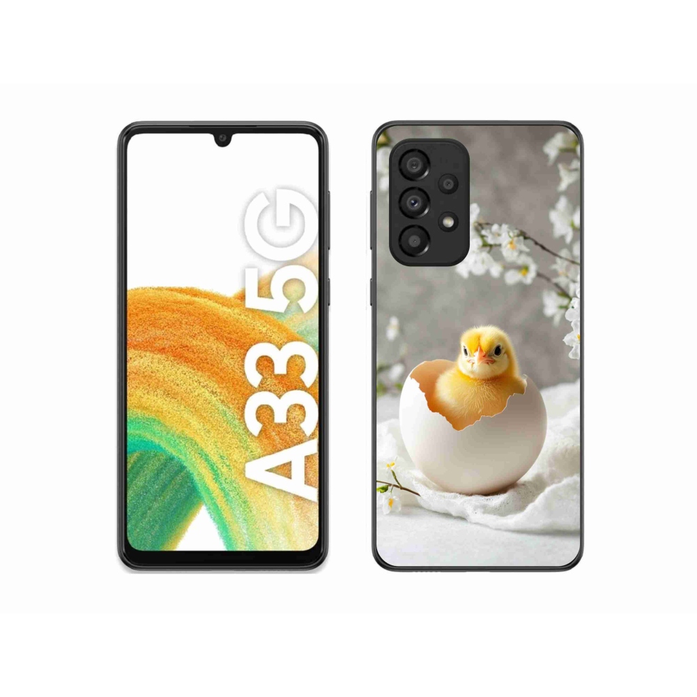 Gél borítás mmCase Samsung Galaxy A33 - csirke