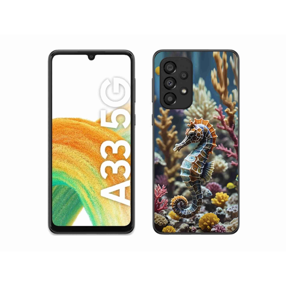 Zselés borítás mmCase Samsung Galaxy A33 készülékhez - csikóhal 2