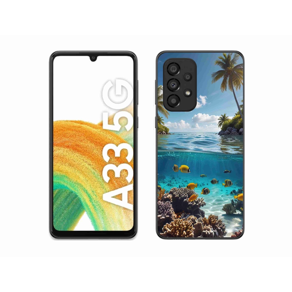 Zselés borítás mmCase Samsung Galaxy A33 - Sea World 4