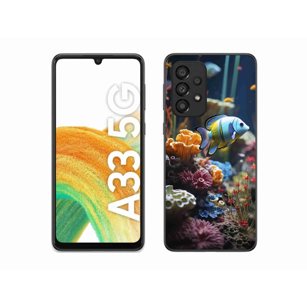Gél borítás mmCase Samsung Galaxy A33 - Sea World 5