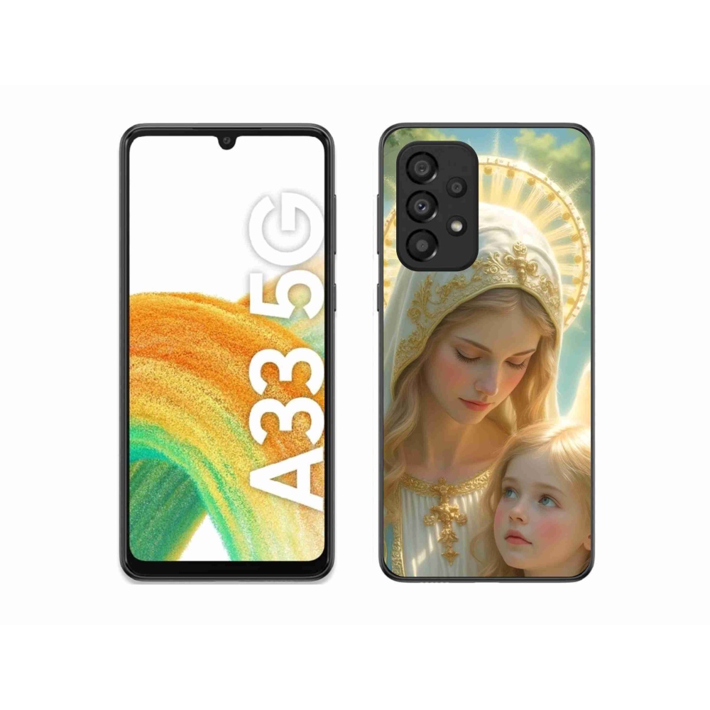 Gél borítás mmCase Samsung Galaxy A33 - vallási motívum 2