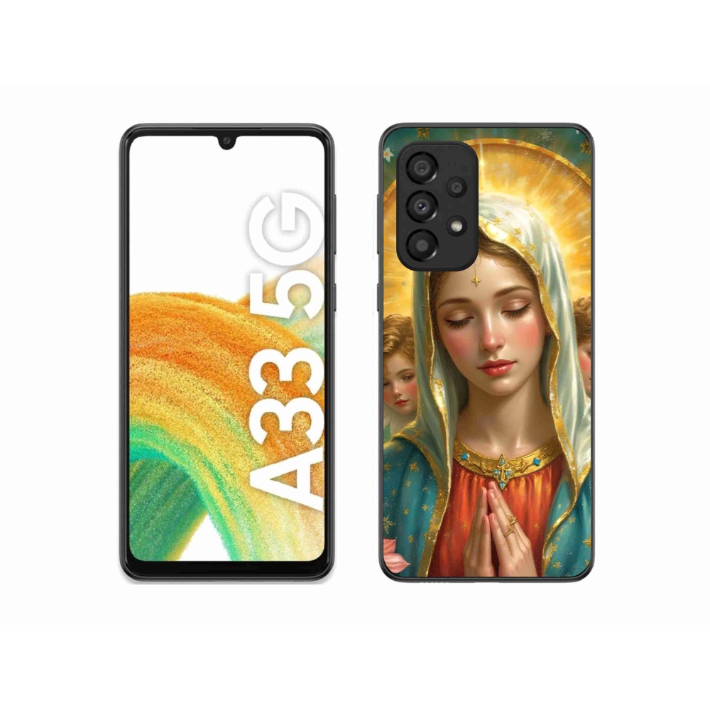 Gél borítás mmCase Samsung Galaxy A33 - vallási motívum 3