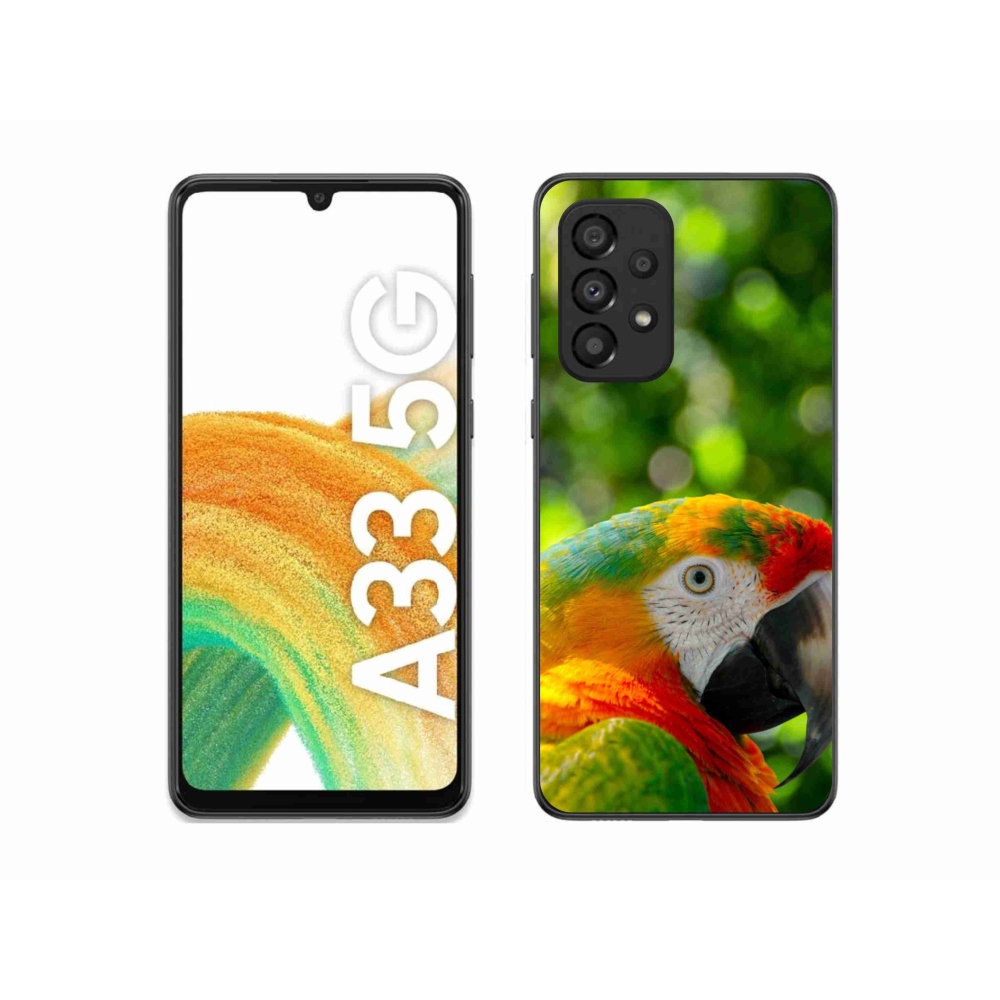 Gél borítás mmCase Samsung Galaxy A33 - papagáj ara 3
