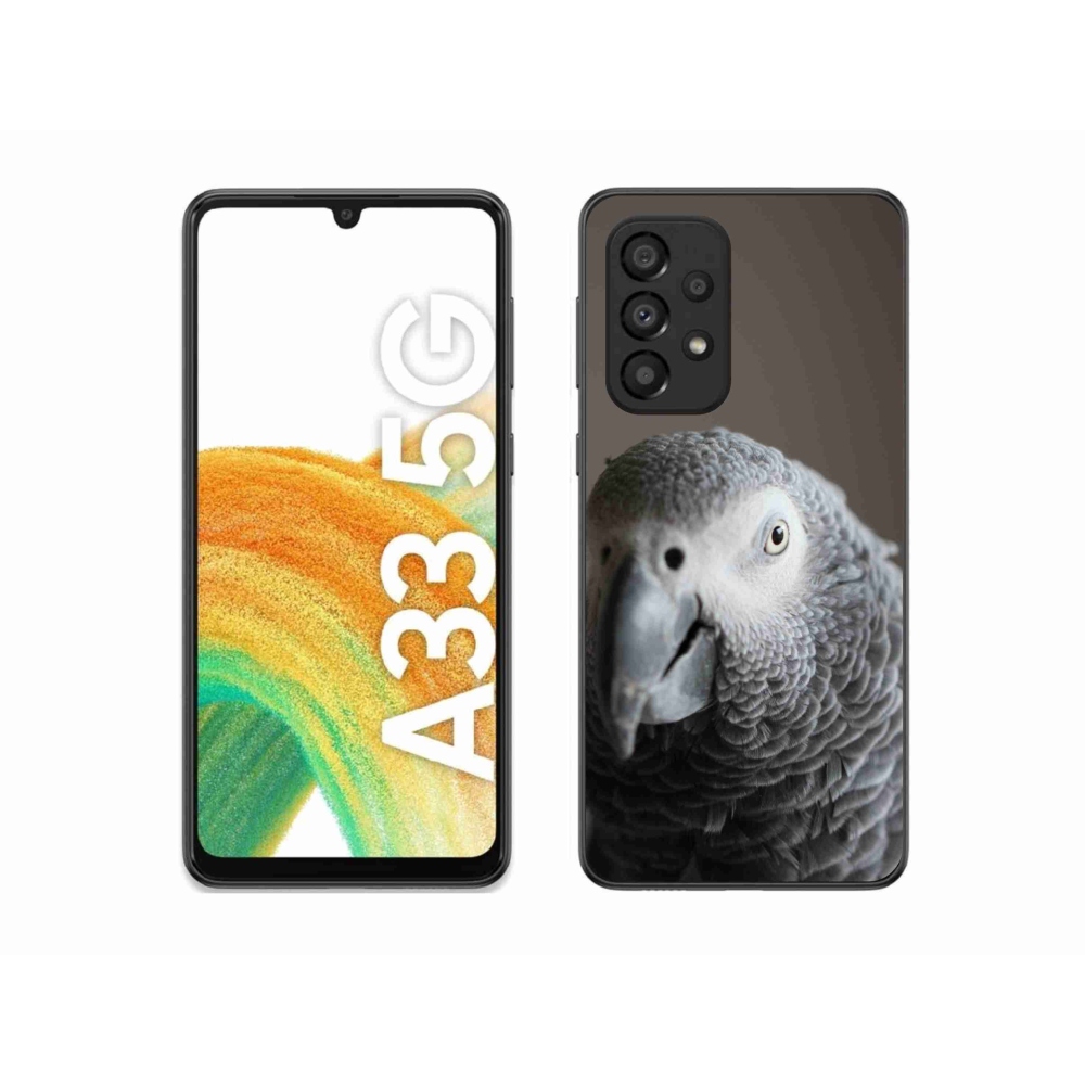 Zselés borítás mmCase Samsung Galaxy A33 - papagáj jacko 2