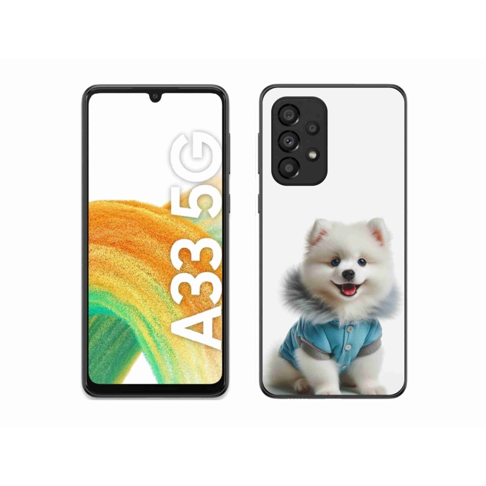 Zselés borítás mmCase Samsung Galaxy A33 készülékhez - pomerániai