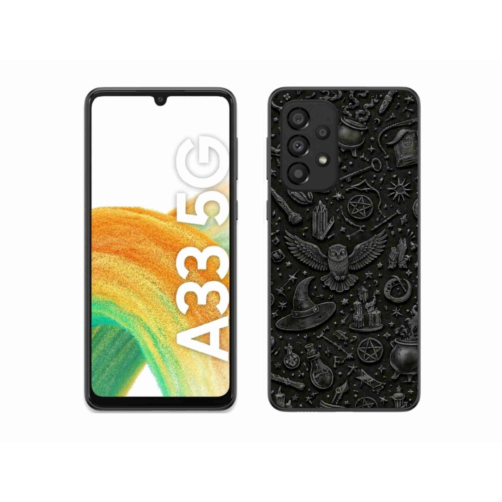 Zselés borítás mmCase Samsung Galaxy A33 - sötét varázslatos világhoz