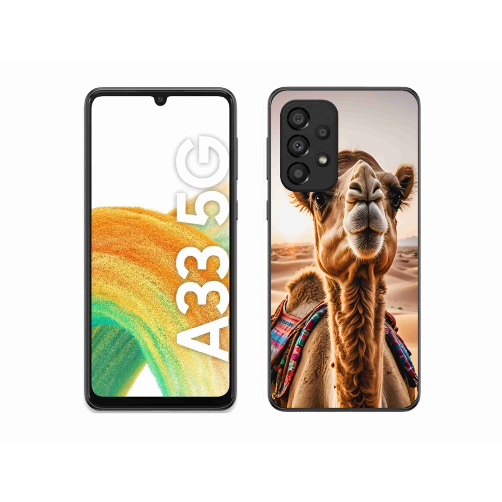 Zselés borítás mmCase Samsung Galaxy A33 - teve színű tok