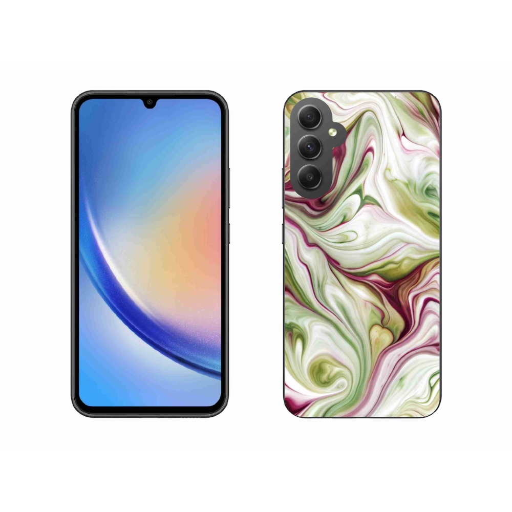 Zselés borítás mmCase Samsung Galaxy A34 5G - absztrakt motívum 36