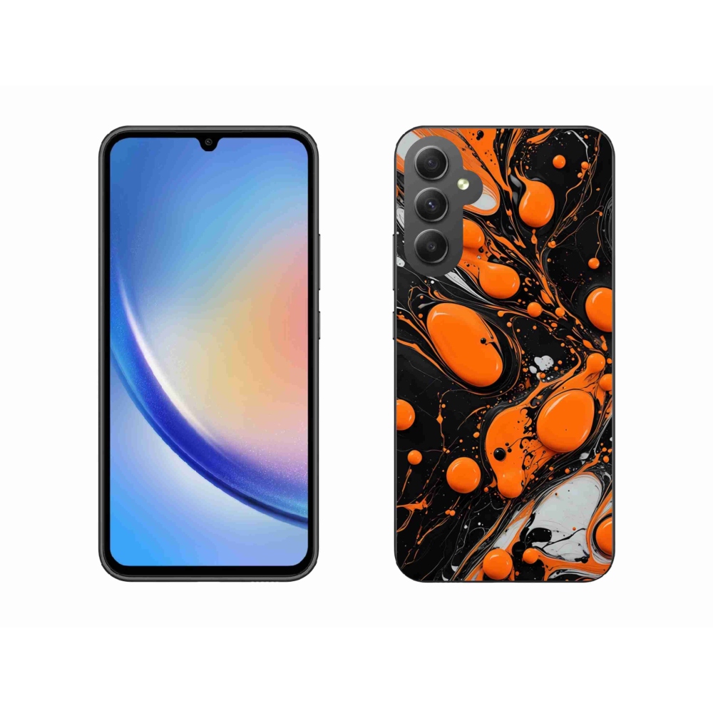 Zselés borítás mmCase Samsung Galaxy A34 5G - absztrakt motívum 41