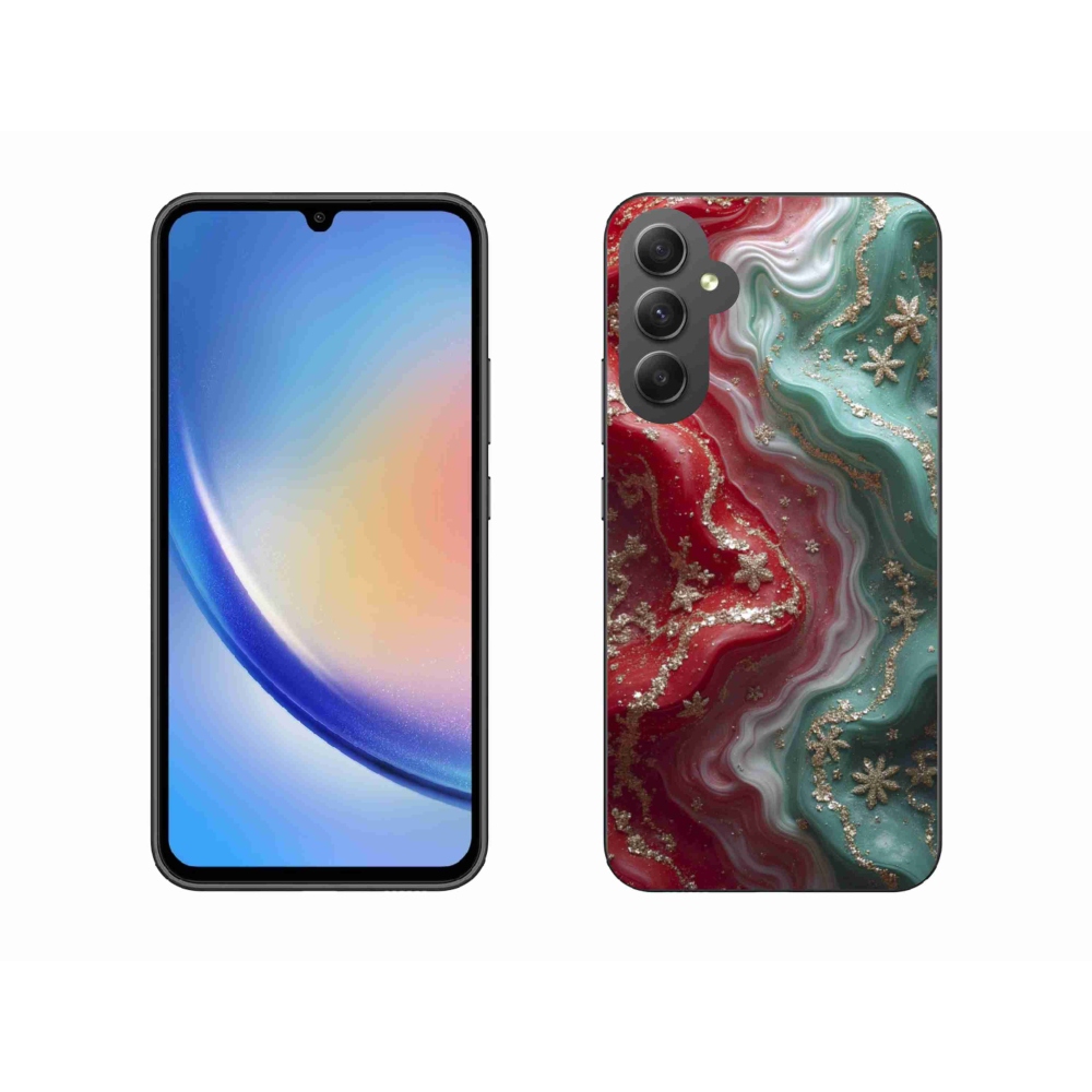 Zselés borítás mmCase Samsung Galaxy A34 5G - absztrakt motívum 54